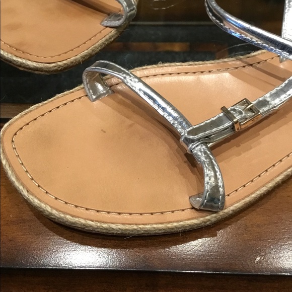 🦋 GIORGIO ARMANI  SANDALS MADE IN ITALY  SIZE 7.5 - Picture 3 of 8